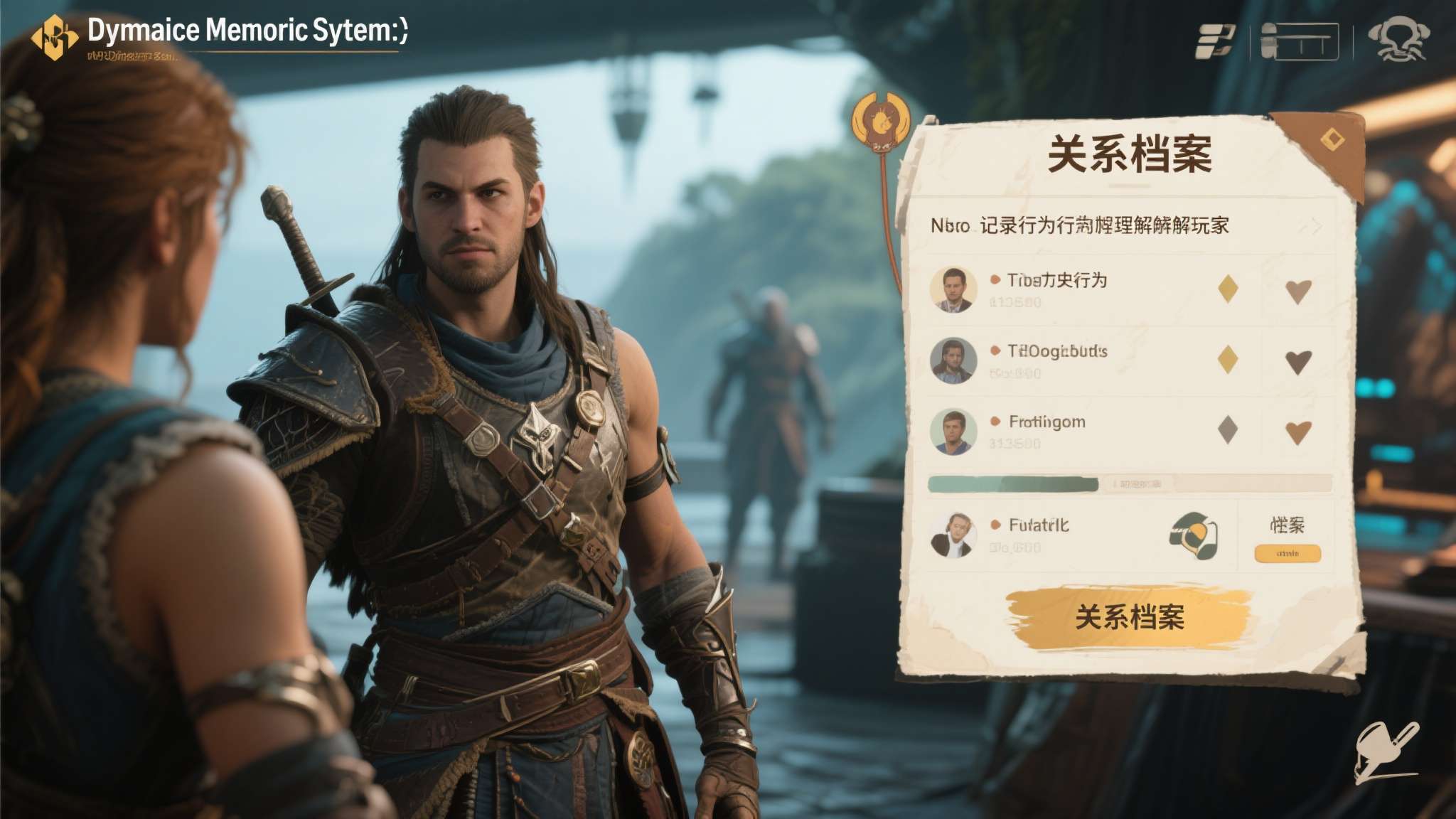 《勇者斗恶龙》之父语出惊人:联手谷歌AI重新定义NPC 动态记忆系统:NPC能够记录并理解玩家在游戏中的历史行为,形成个性化的"关系档案