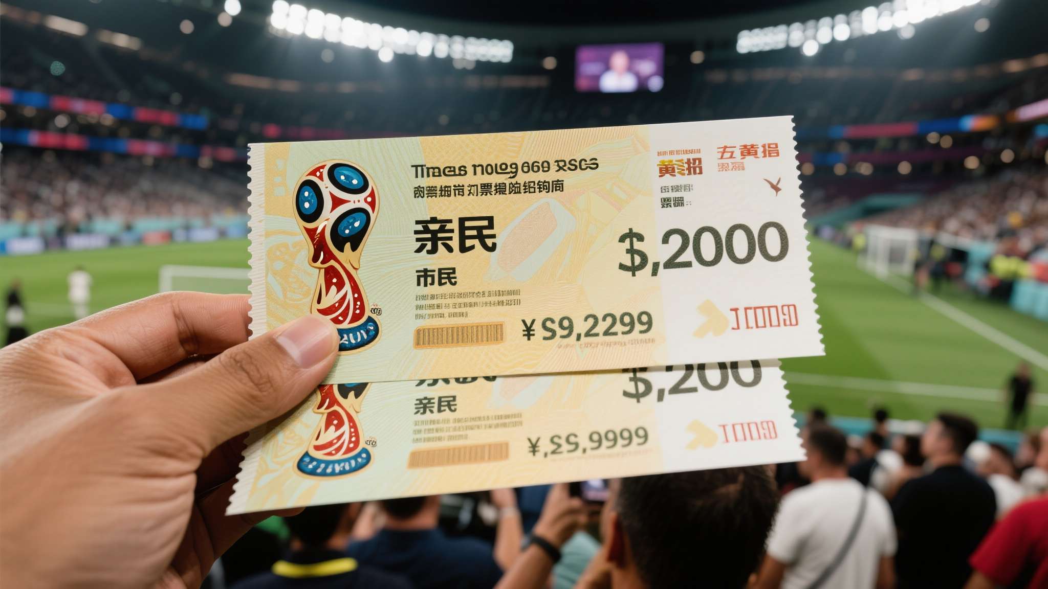 美加墨世界杯决赛票价200万美元!足联主席下场回应 据多家媒体报道,部分黄牛和票务中间商已将决赛门票标价推至200万美元一张。即便是